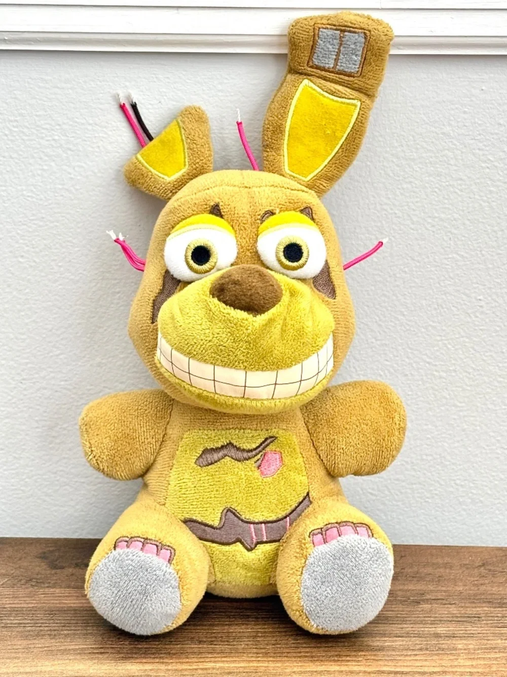 FNAF Five Nights At Freddy’s Plush 2016 Springtrap Funko Wave 2 RARE Toy EUC